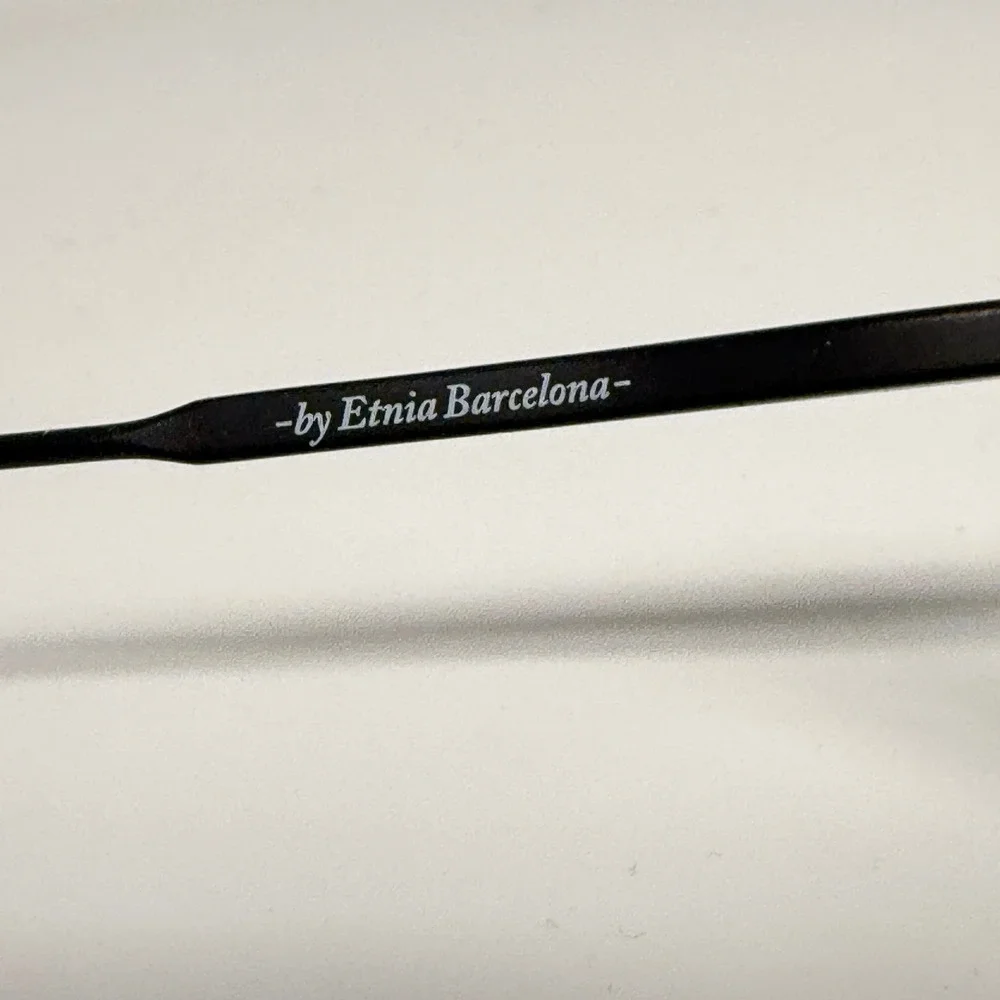 Etnia Barcelona‎ Green Tortoise Eyeglass Frames Rectangular Unisex 22920